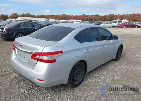 2015 Nissan Sentra S из США, поврежденный, VIN 3N1AB7AP6FY230887